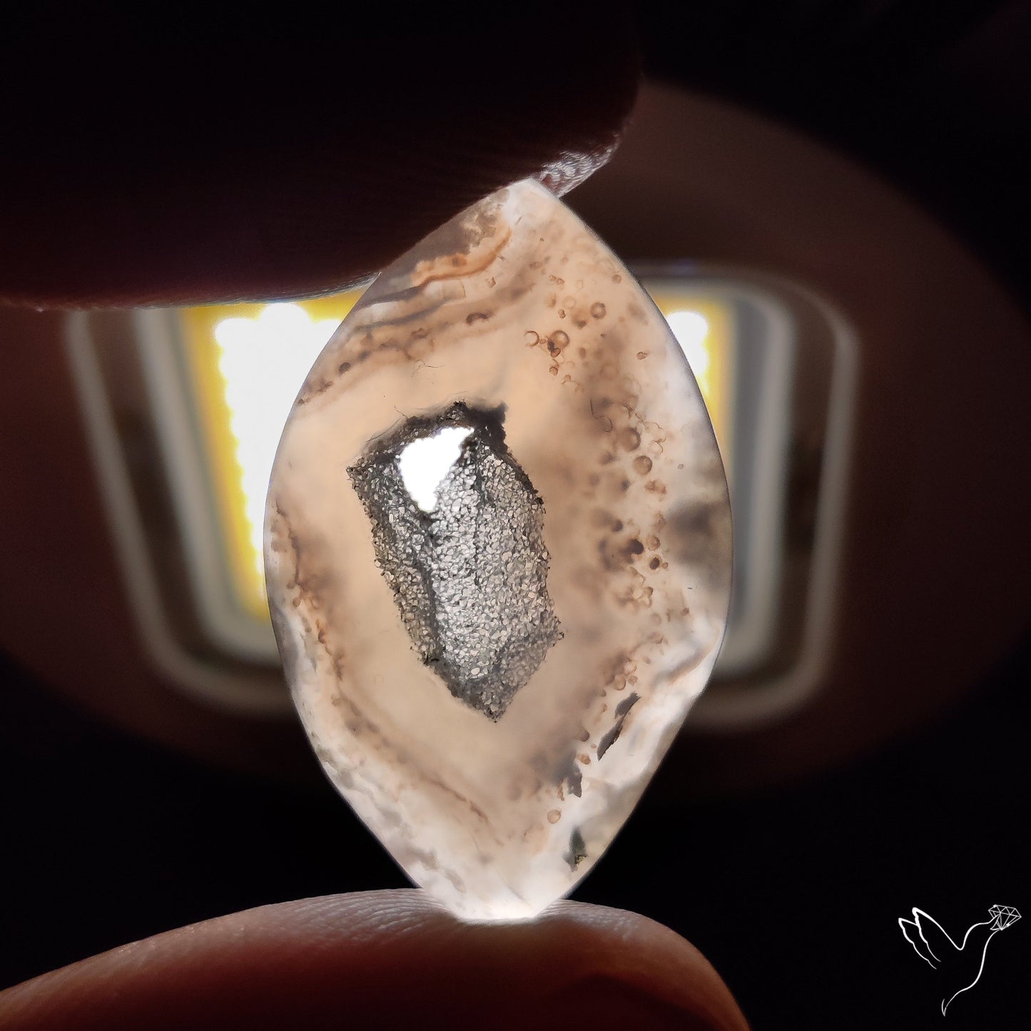 Chalcedony Pocket Druzy