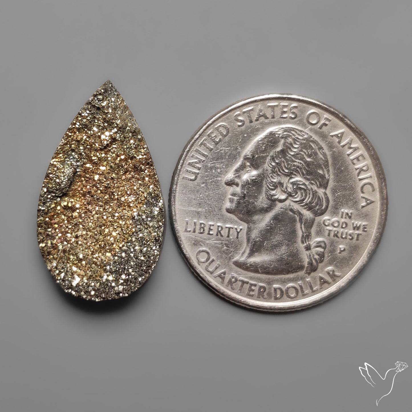 Rainbow Spectropyrite Druzy