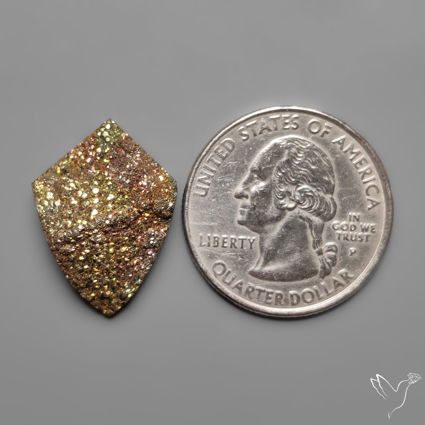 Rainbow Spectropyrite Druzy