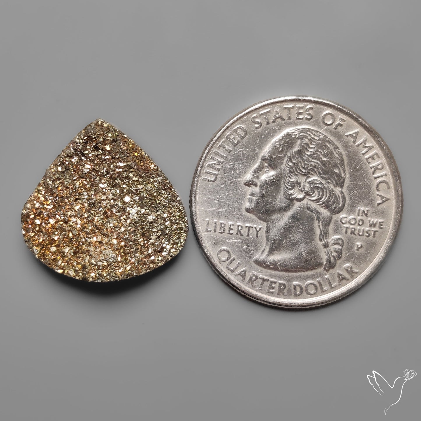 Rainbow Spectropyrite Druzy