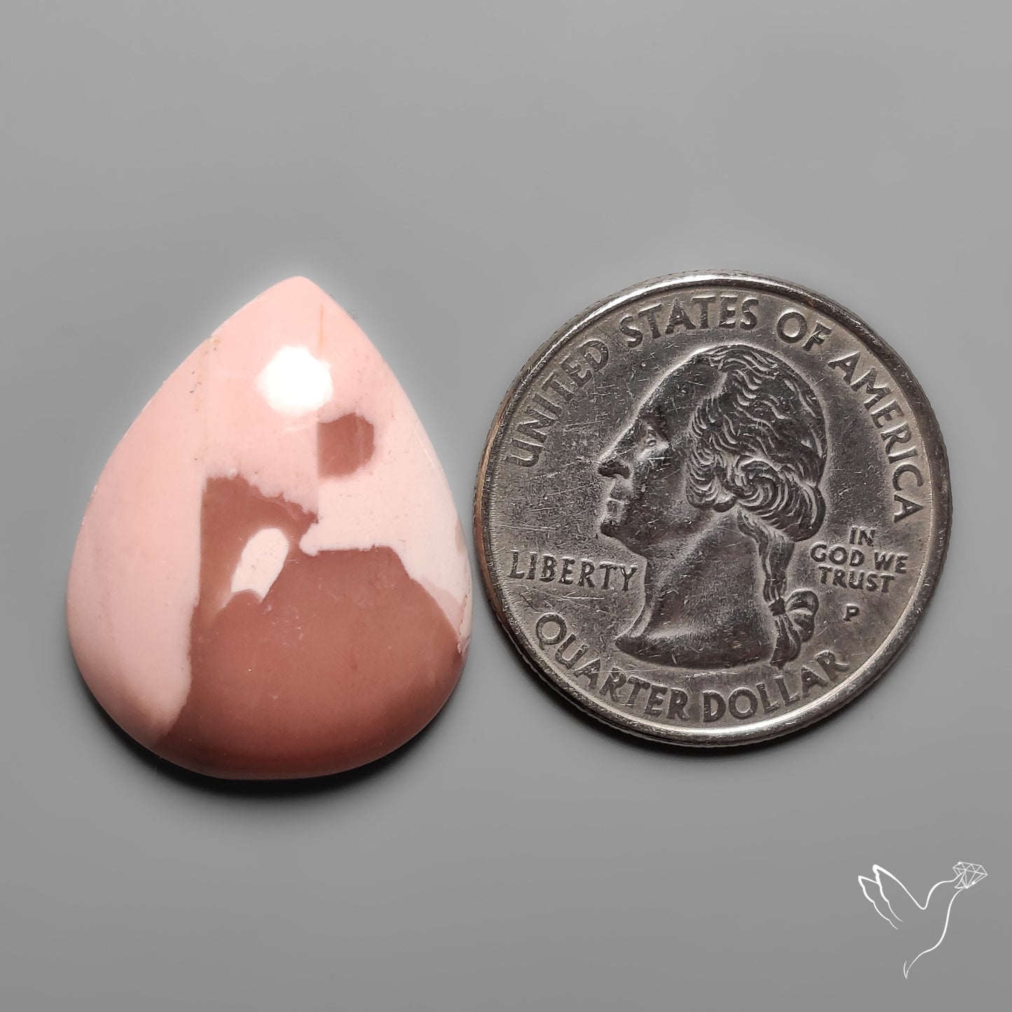 Australian Pink Mookaite Cabochon
