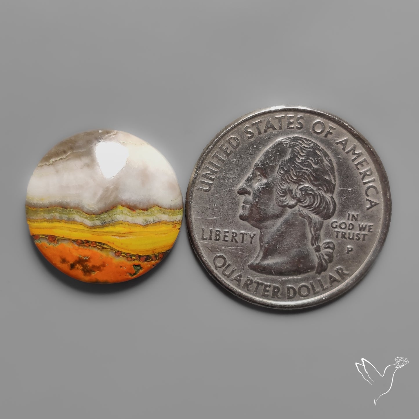 Bumble Bee Jasper Cabochon