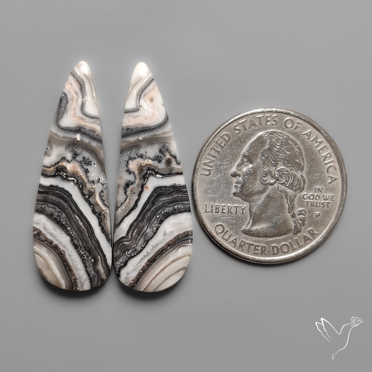 Phantom Calcites Pair