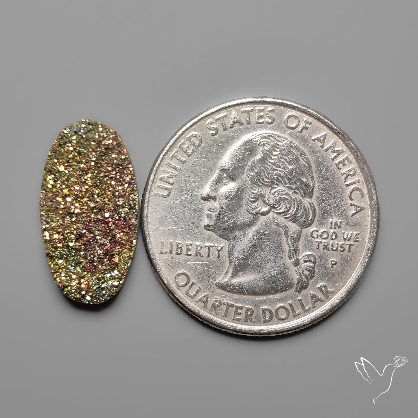 Rainbow Spectropyrite Druzy