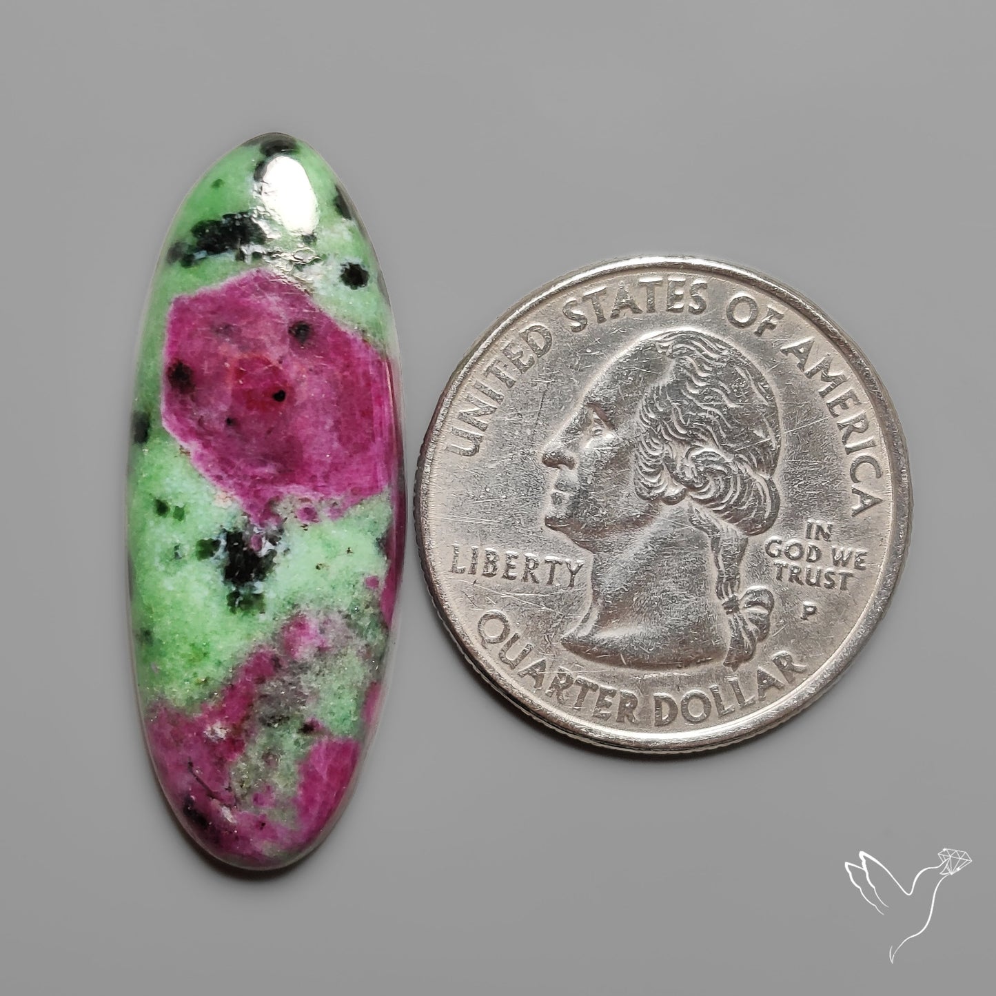 Ruby Zoisite Cabochon