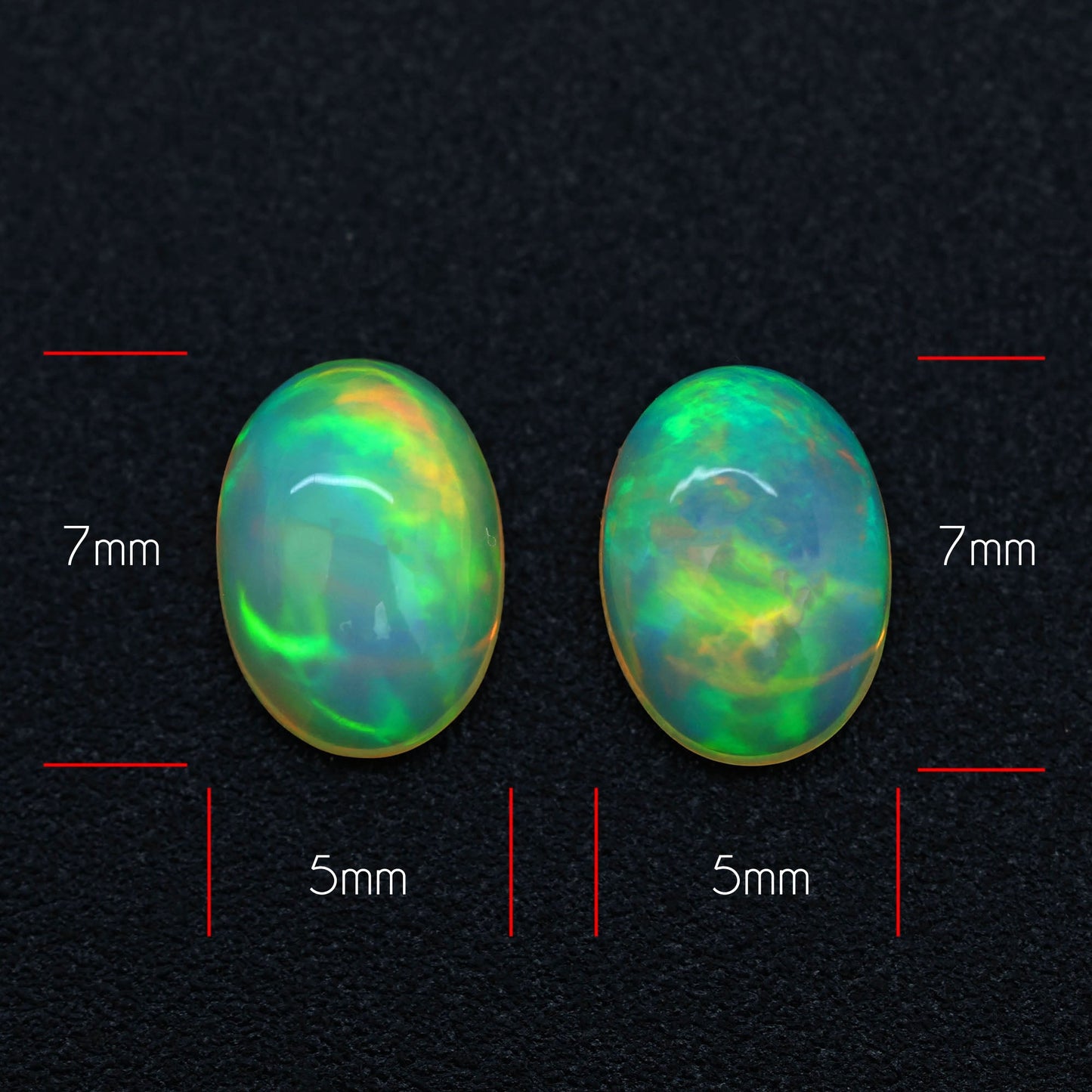 Ethiopian Welo Opals Pair