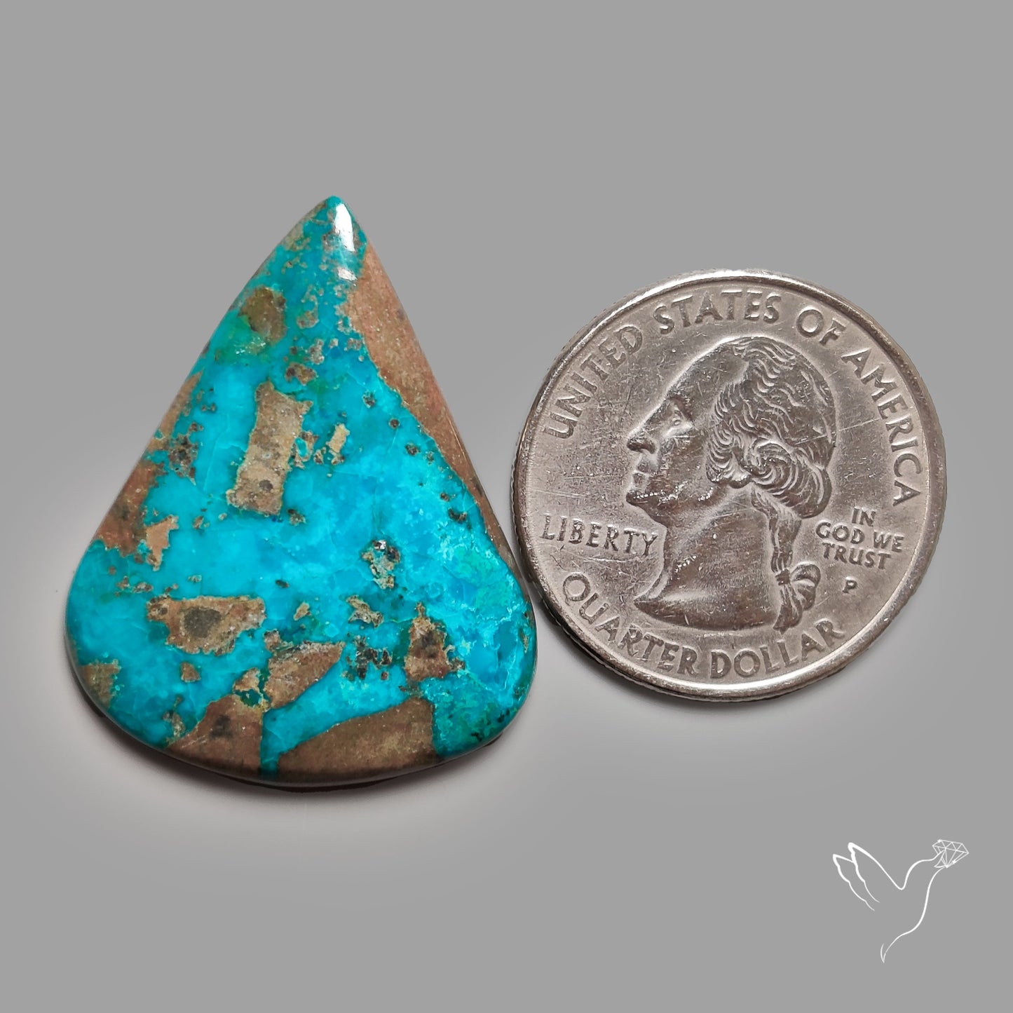 Shattuckite Cabochon