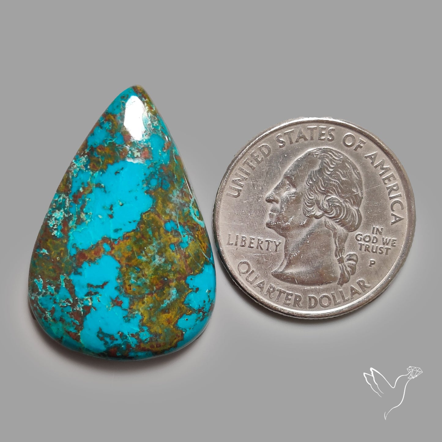 Shattuckite Cabochon
