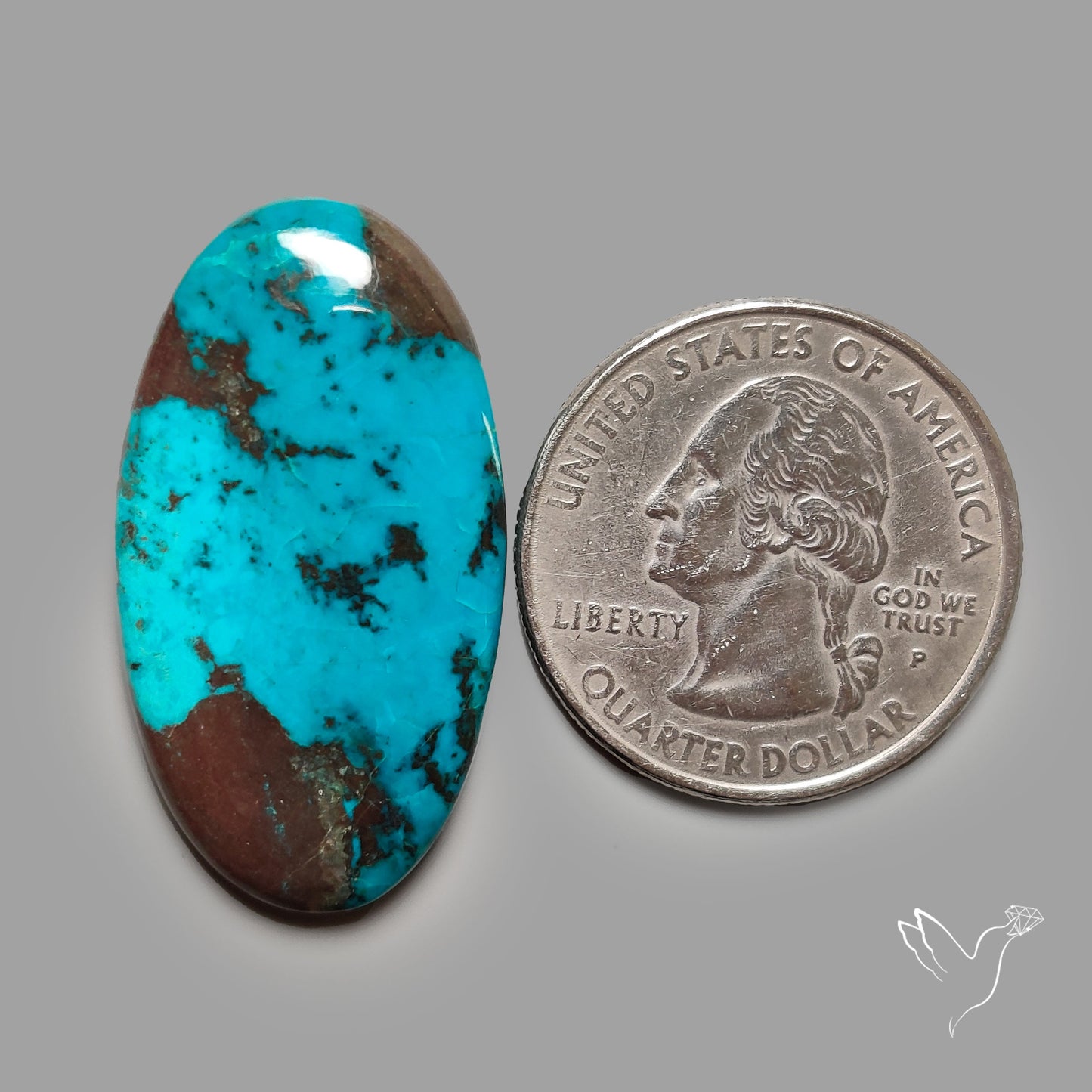 Shattuckite Cabochon