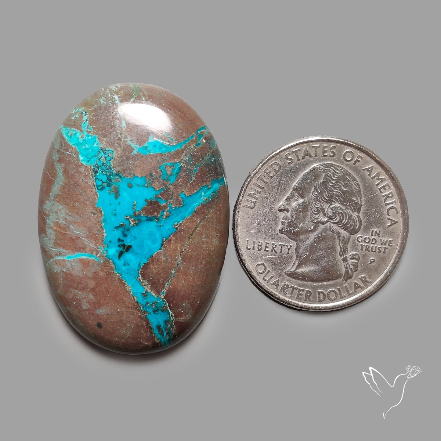 Shattuckite Cabochon