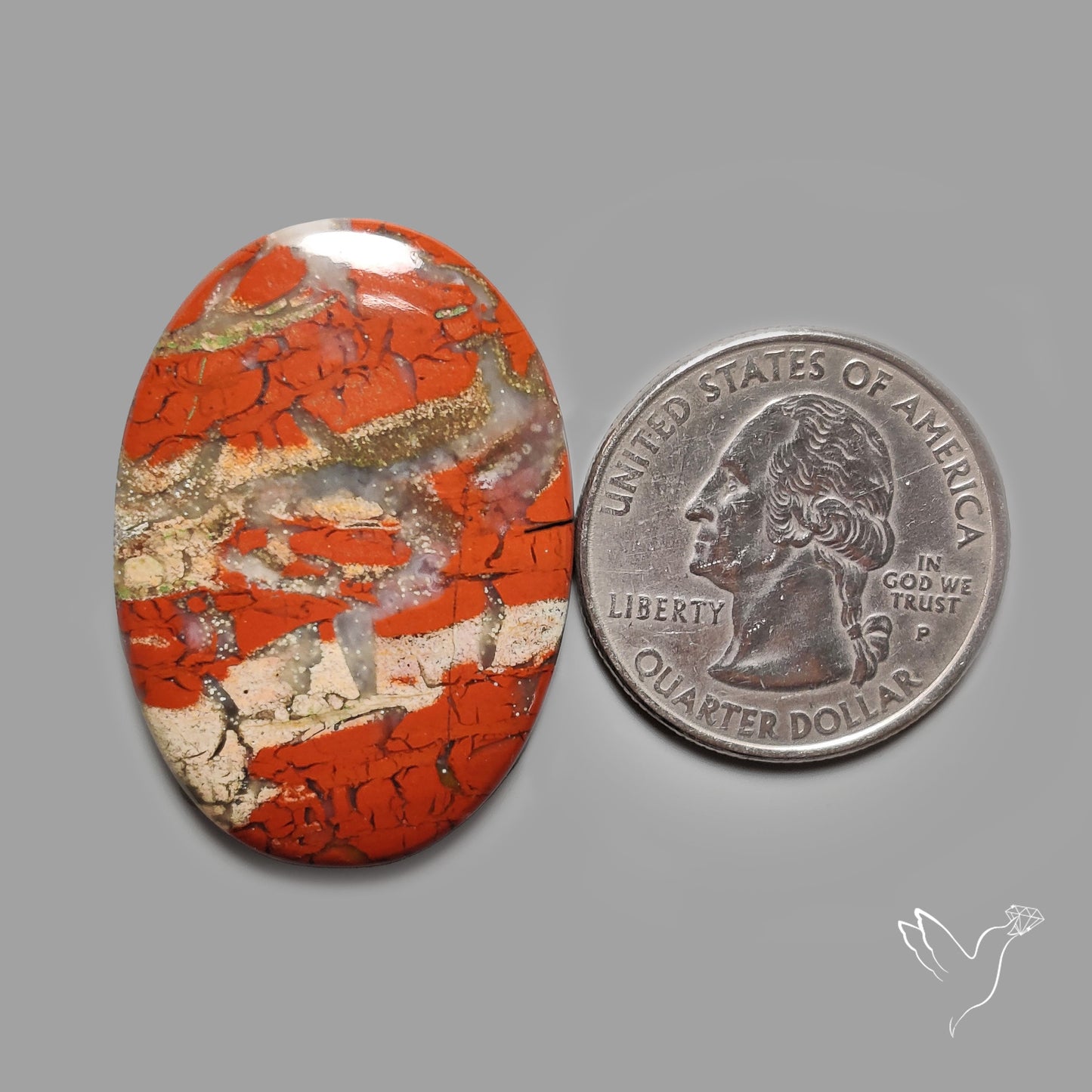 Red River Jasper Cabochon