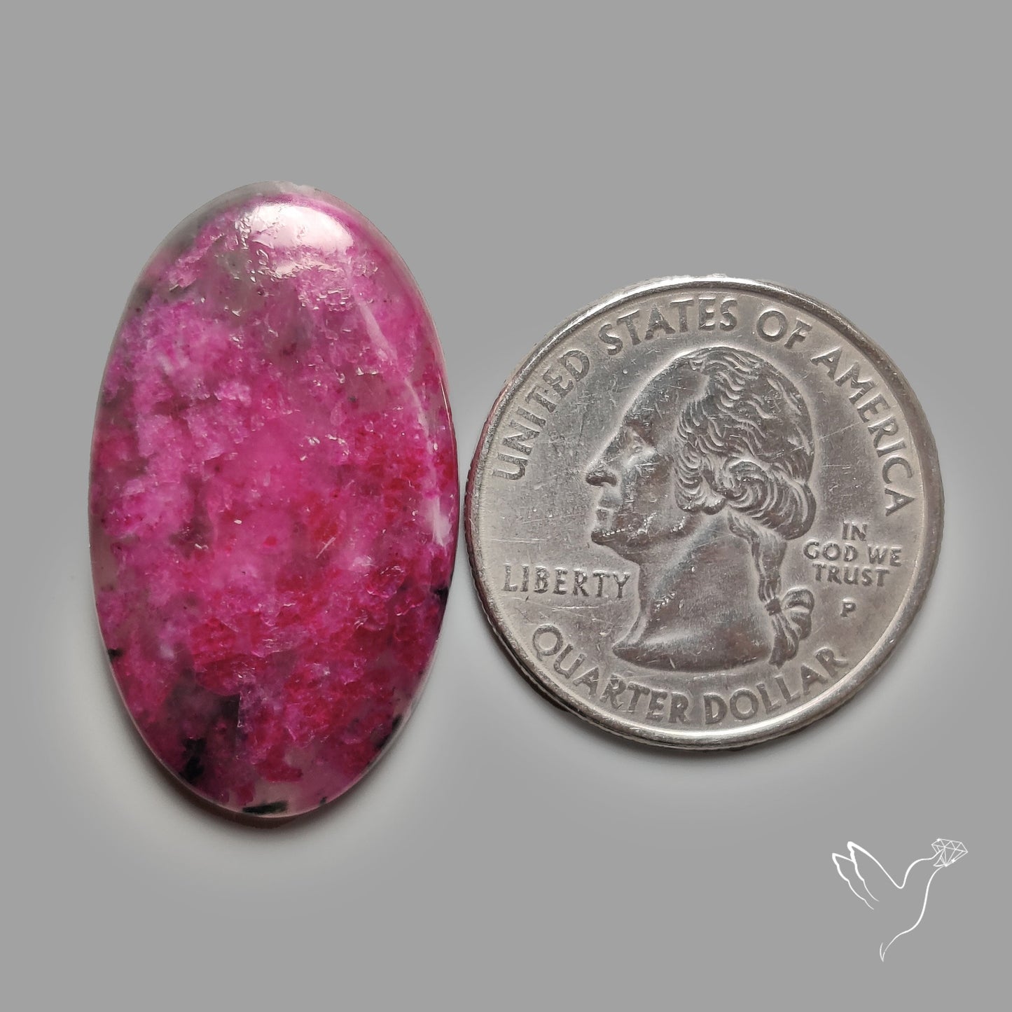 Indian Ruby Cabochon