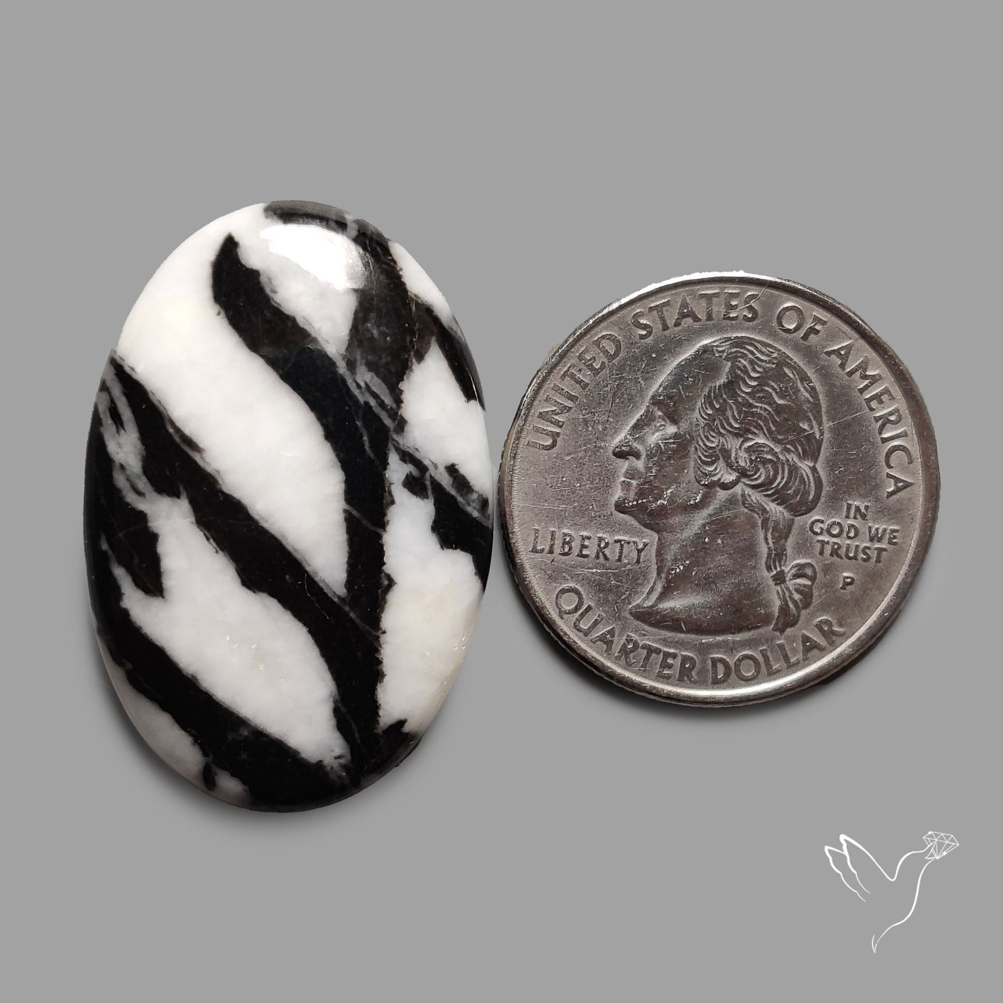 White Buffalo Turquoise Cabochon