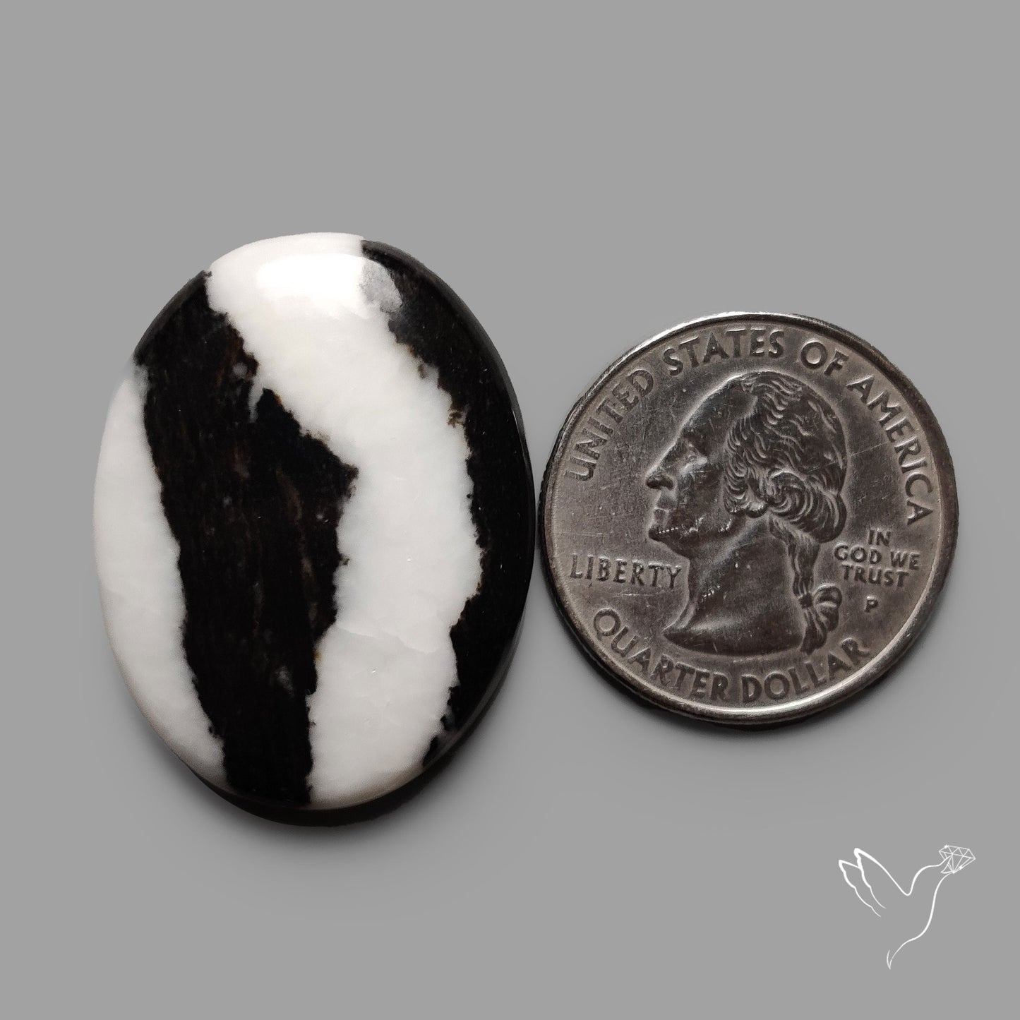 White Buffalo Turquoise Cabochon