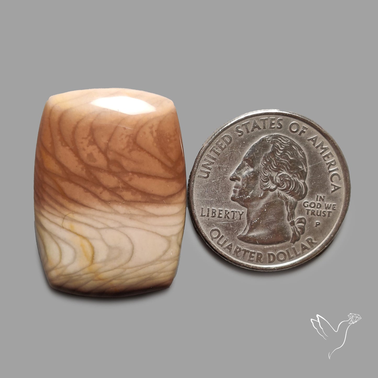 Bruneau Jasper Cabochon Selected