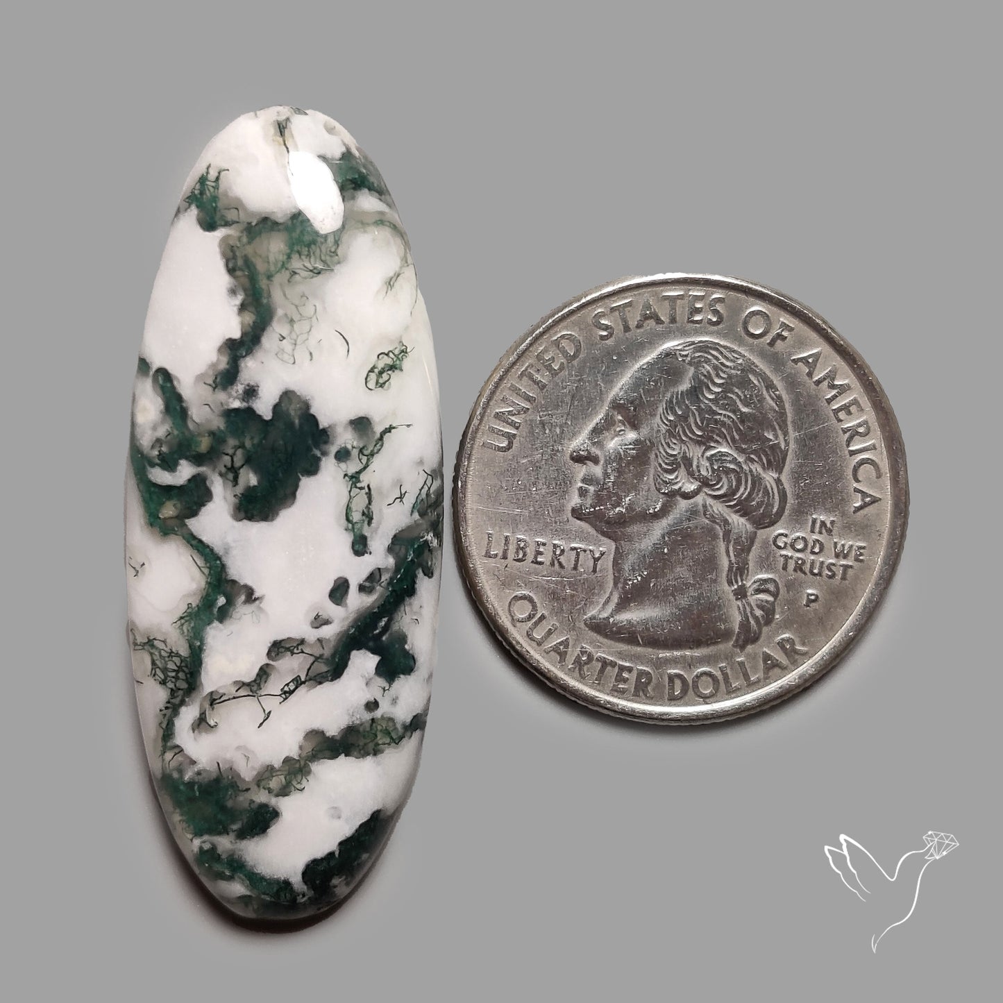 Tree Agate Cabochon