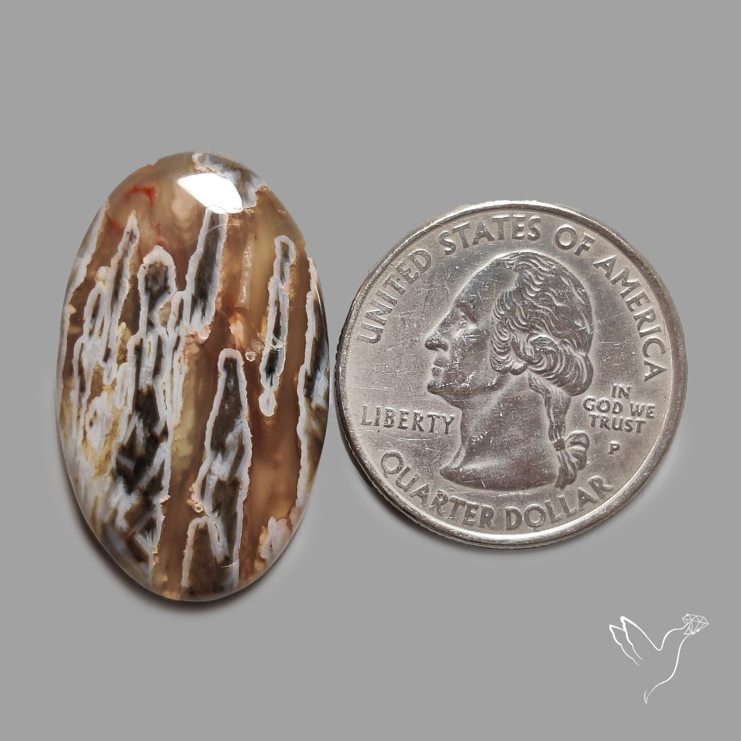 Turkish Tube Agate Stick Agate Cabochon