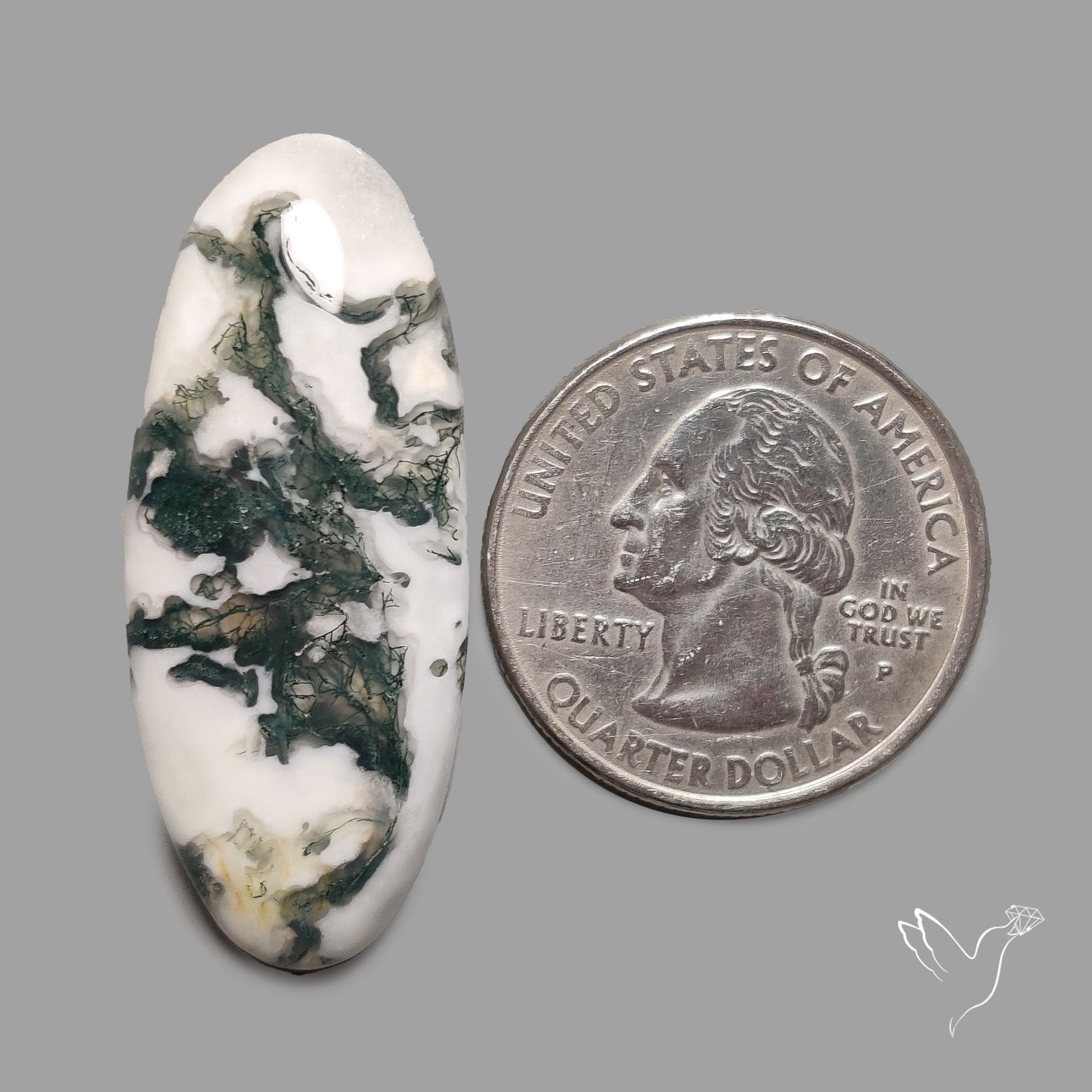 Tree Agate Cabochon