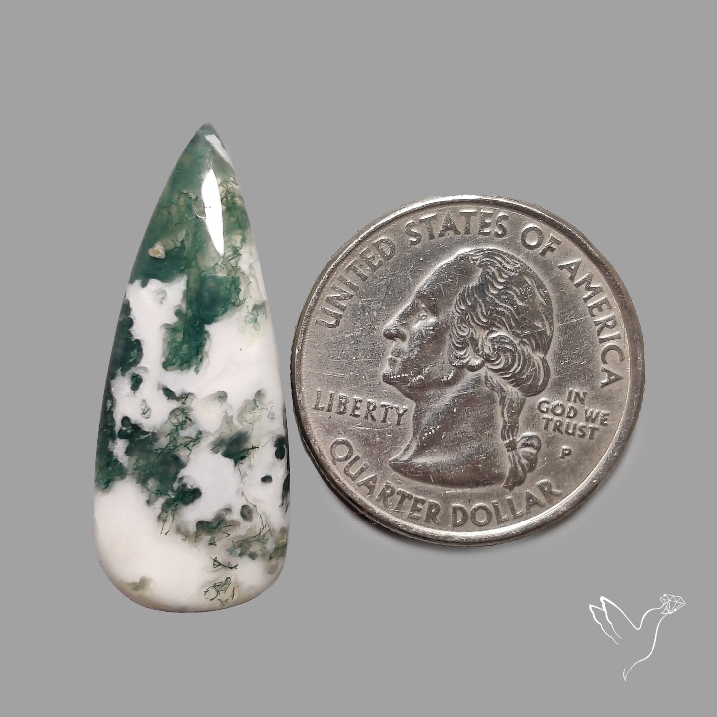 Tree Agate Cabochon