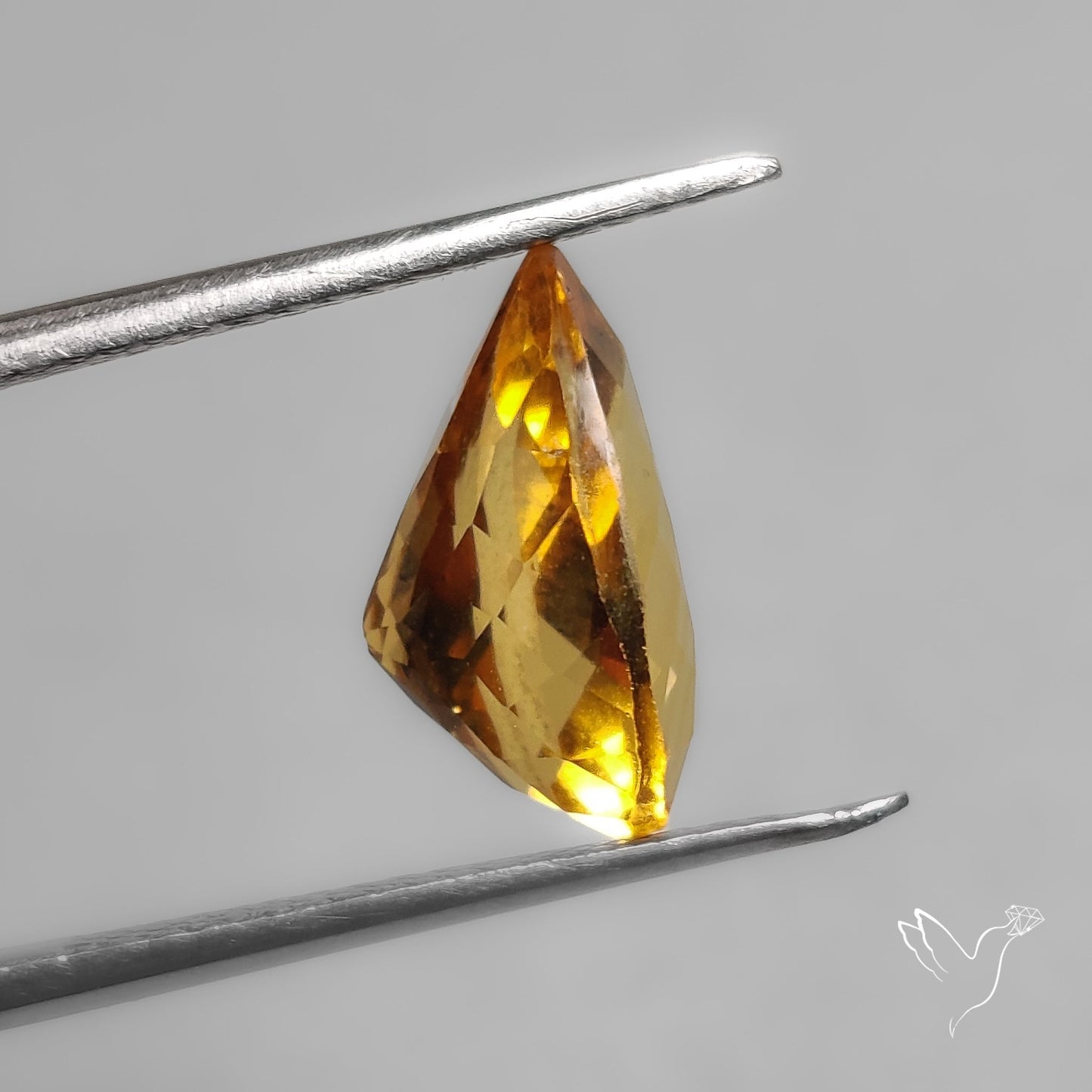 Faceted Citrine