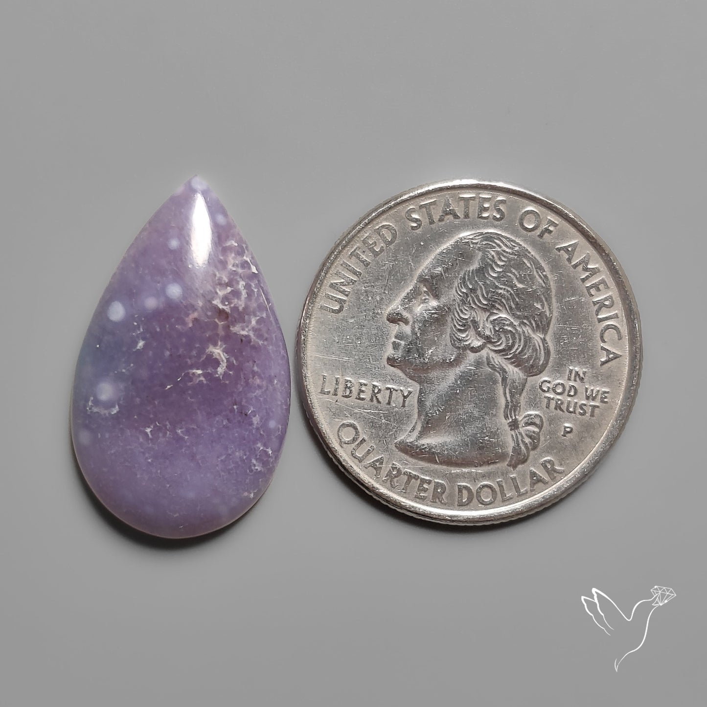 Grape Agate Cabochon
