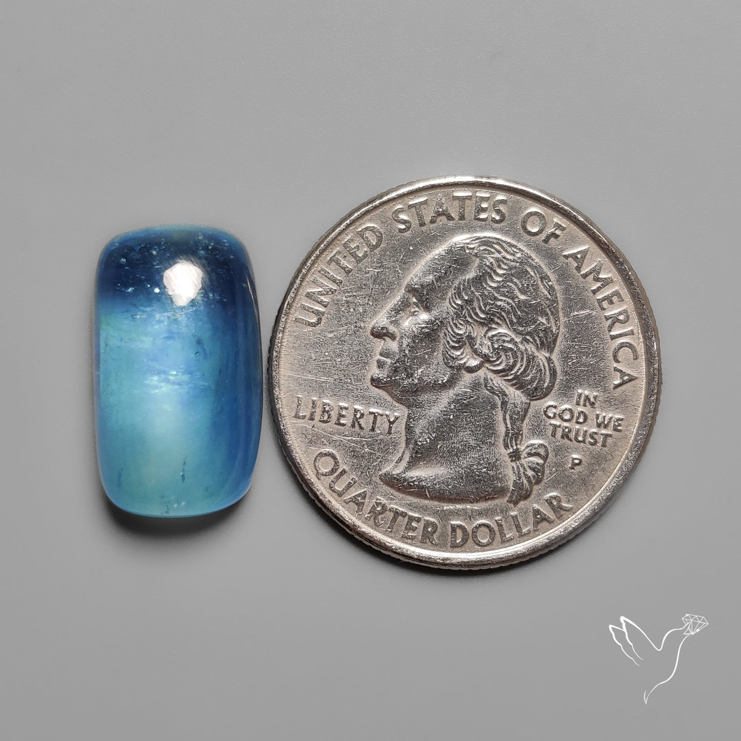 Gem Aquamarine Cabochon