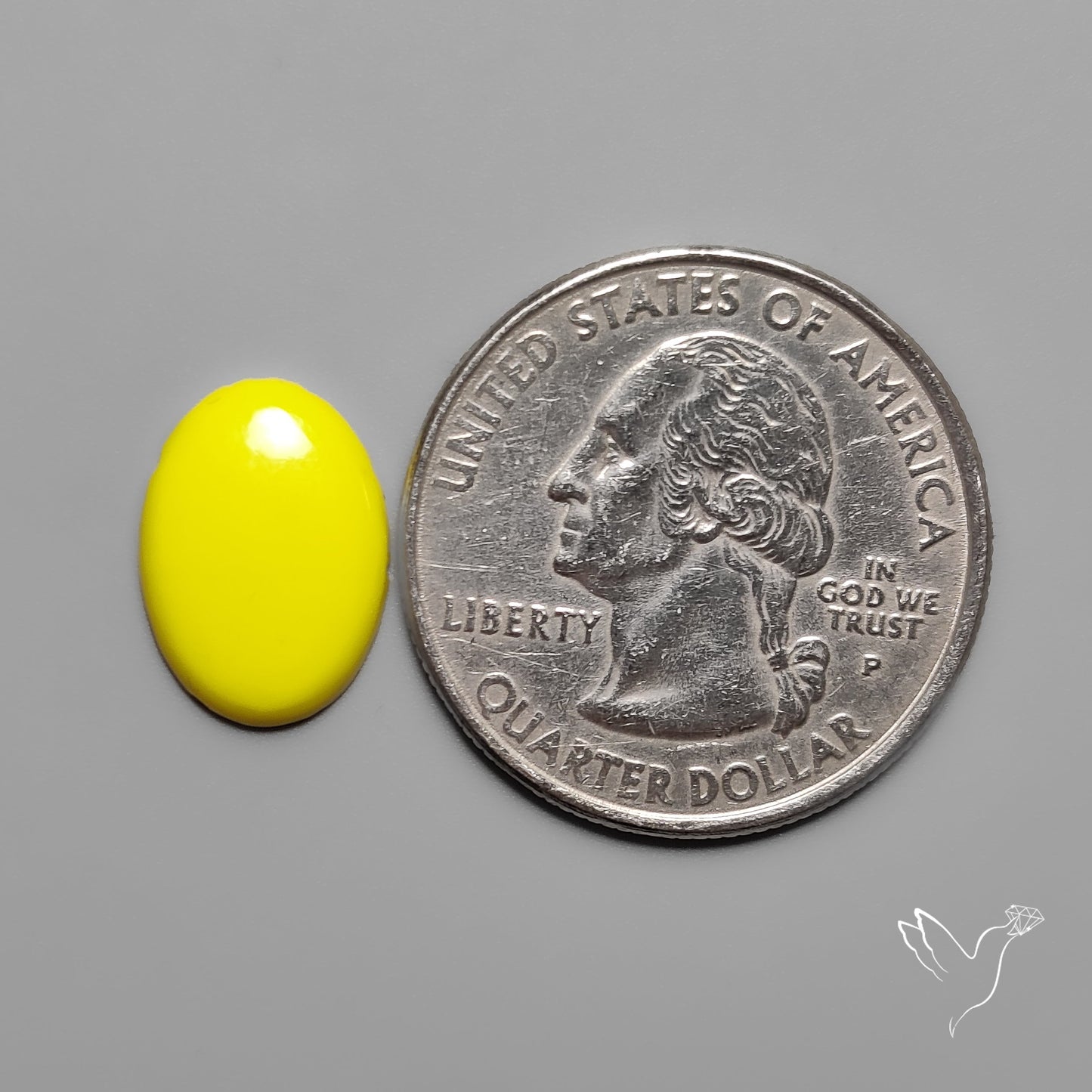 Rosarita Gold Slag Cabochon