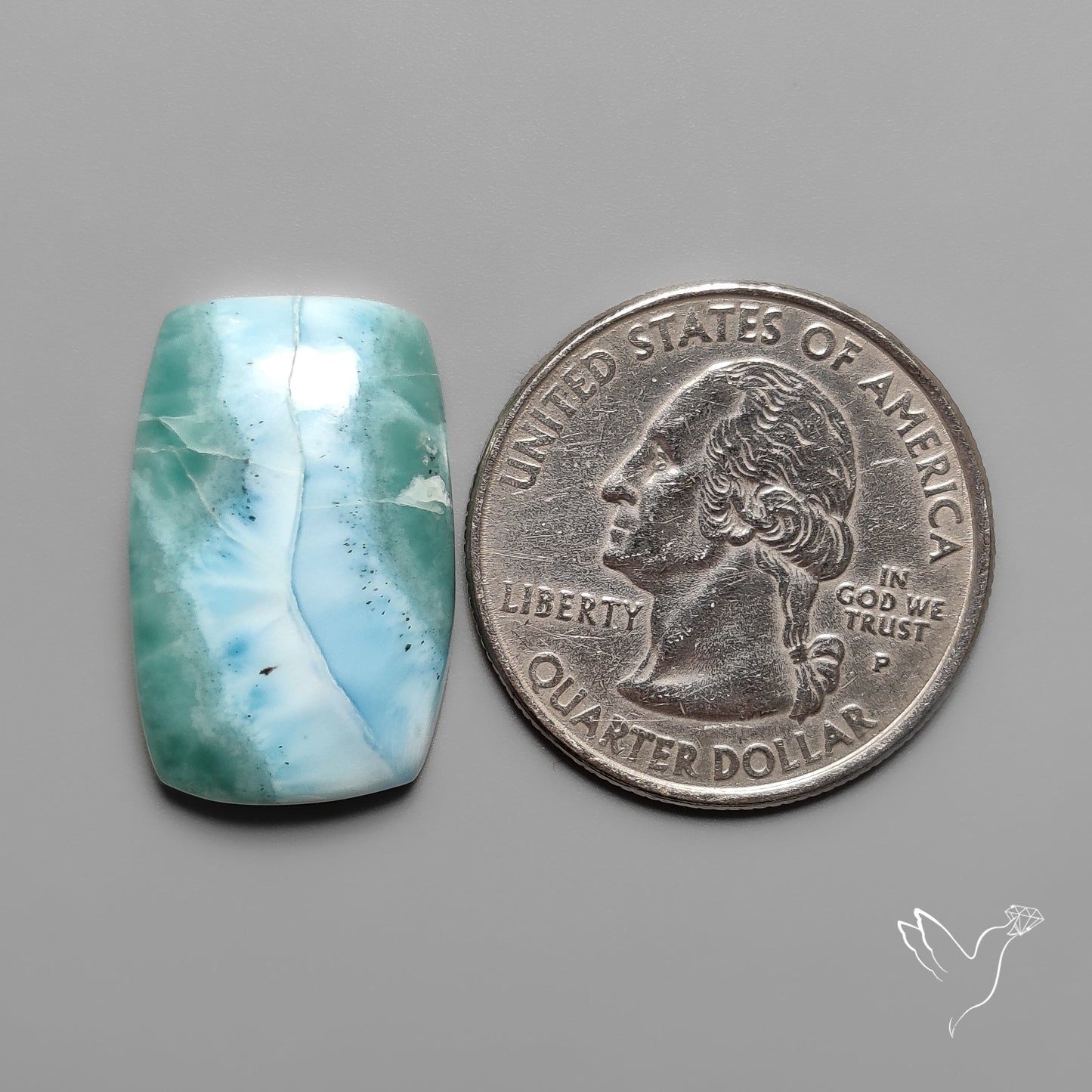Larimar Cabochon