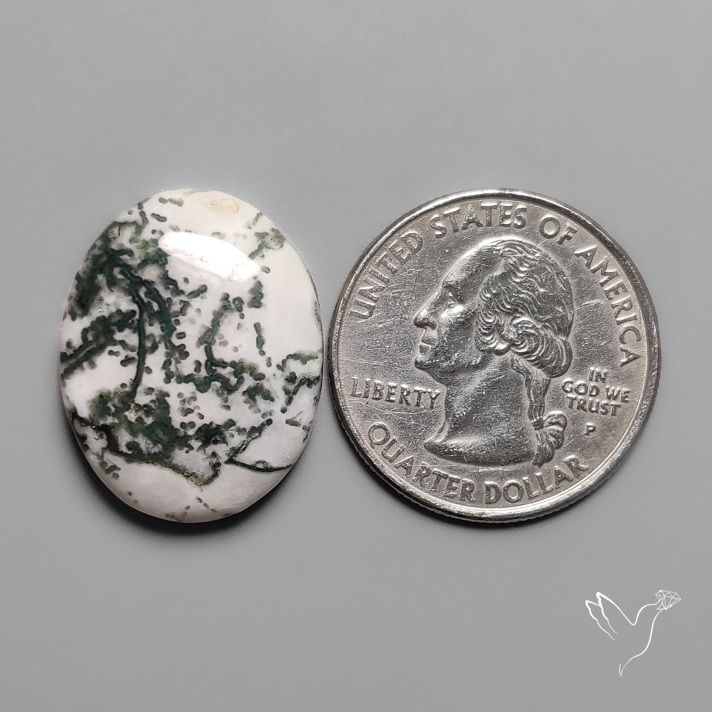 Tree Agate Cabochon
