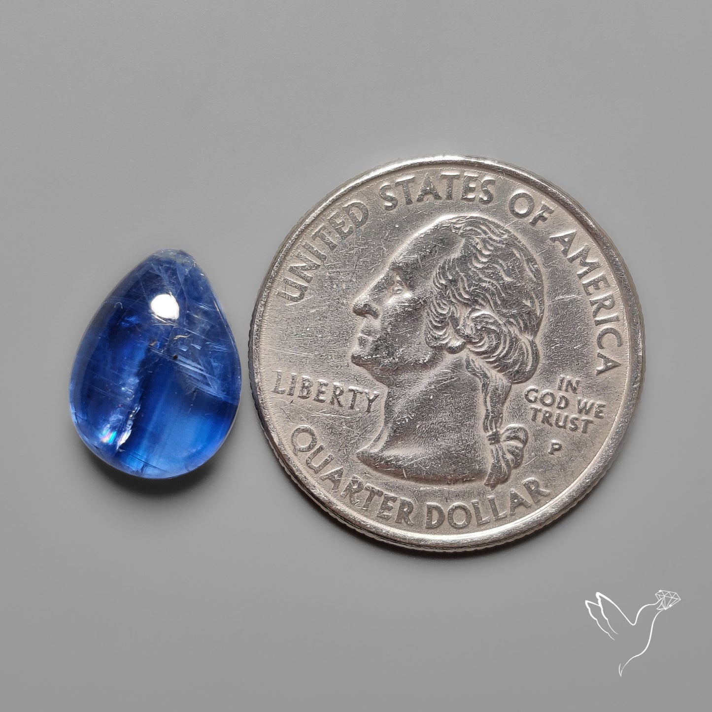 Blue Kyanite Cabochon