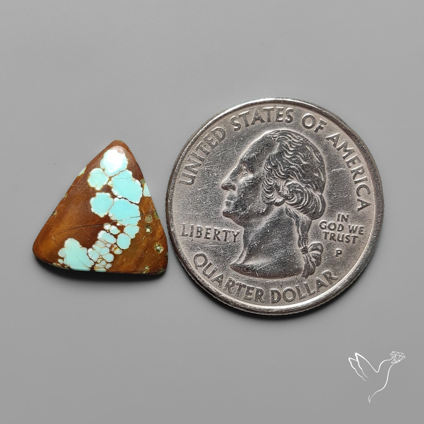 Number 8 Mines Turquoise Cabochon