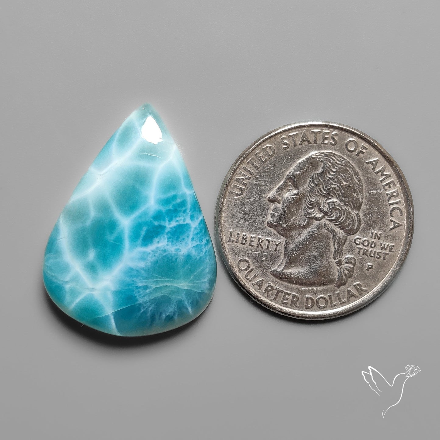 Larimar Cabochon