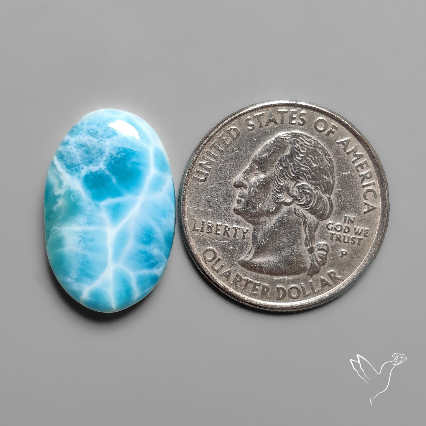 Larimar Cabochon