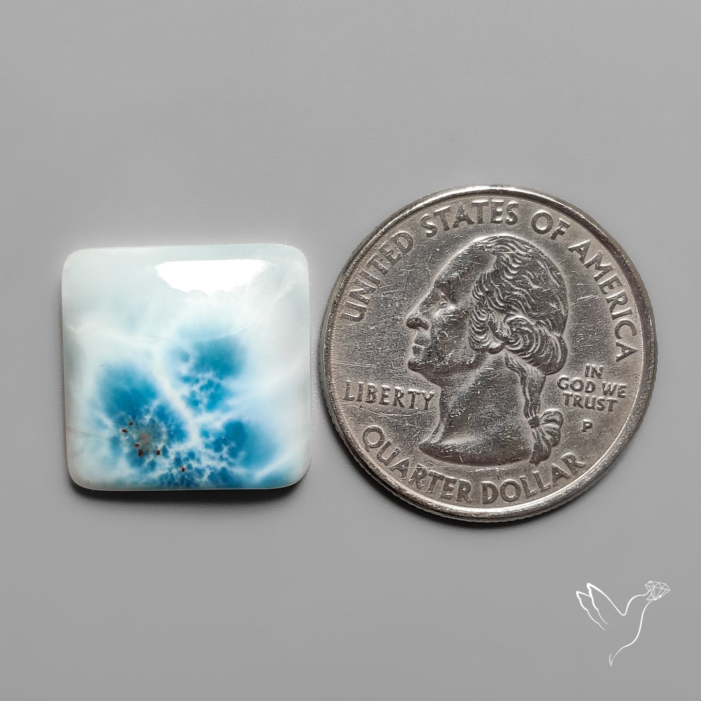 Larimar Cabochon
