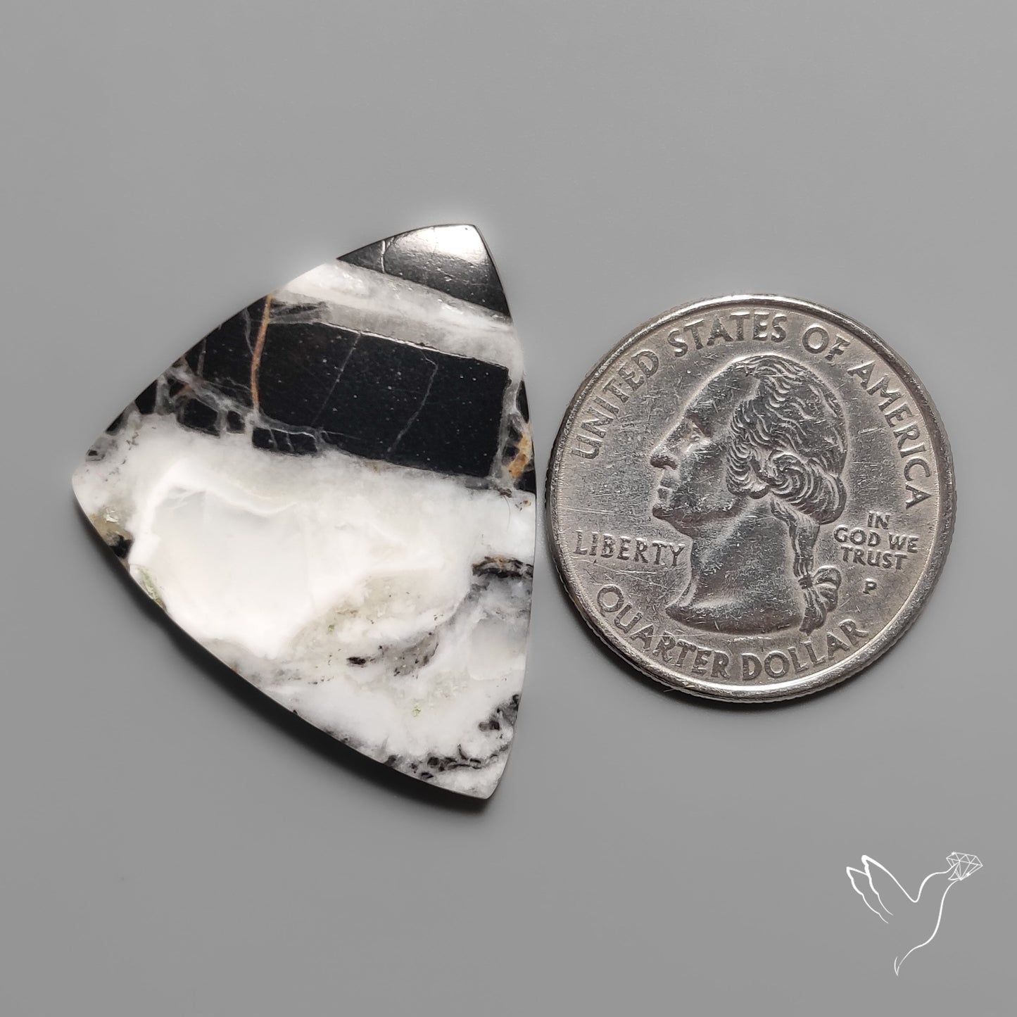 White Buffalo Turquoise Cabochon