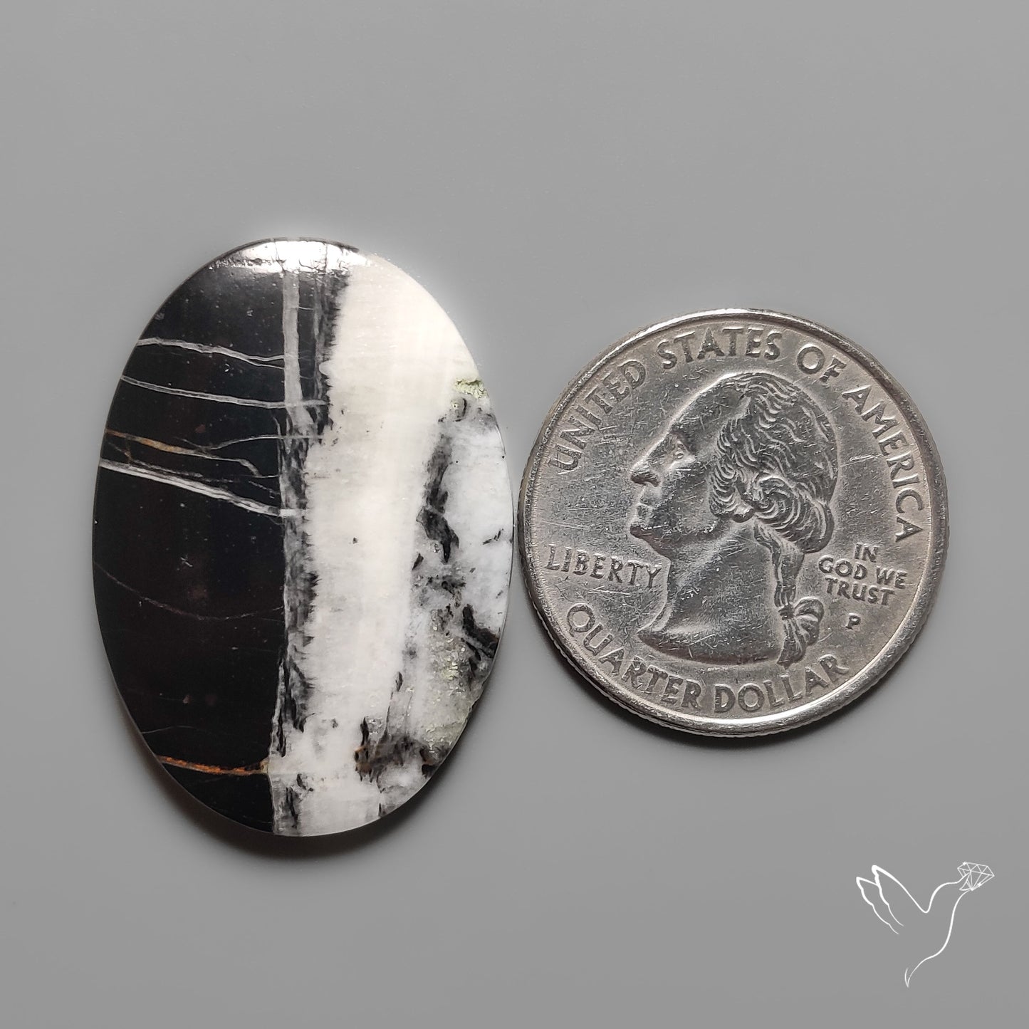 White Buffalo Turquoise Cabochon