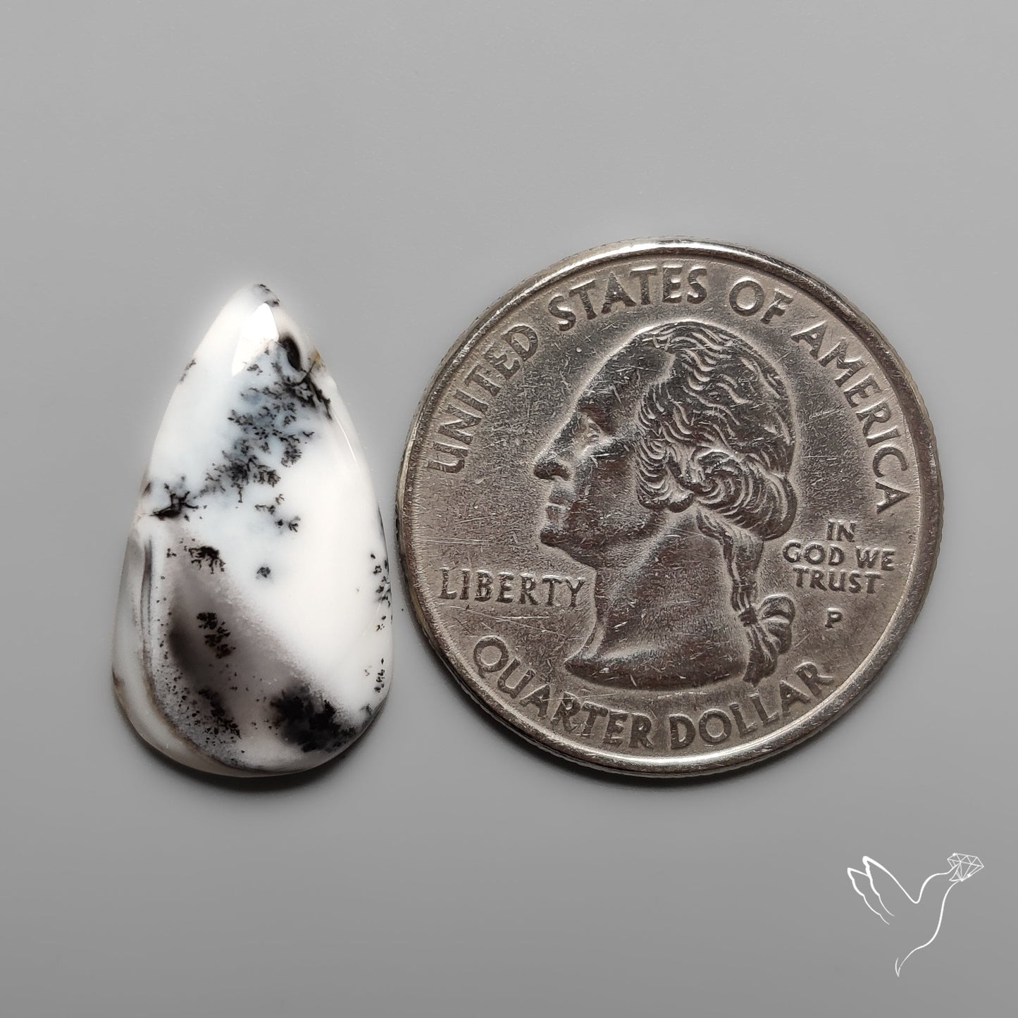 Dendritic Agate Cabochon