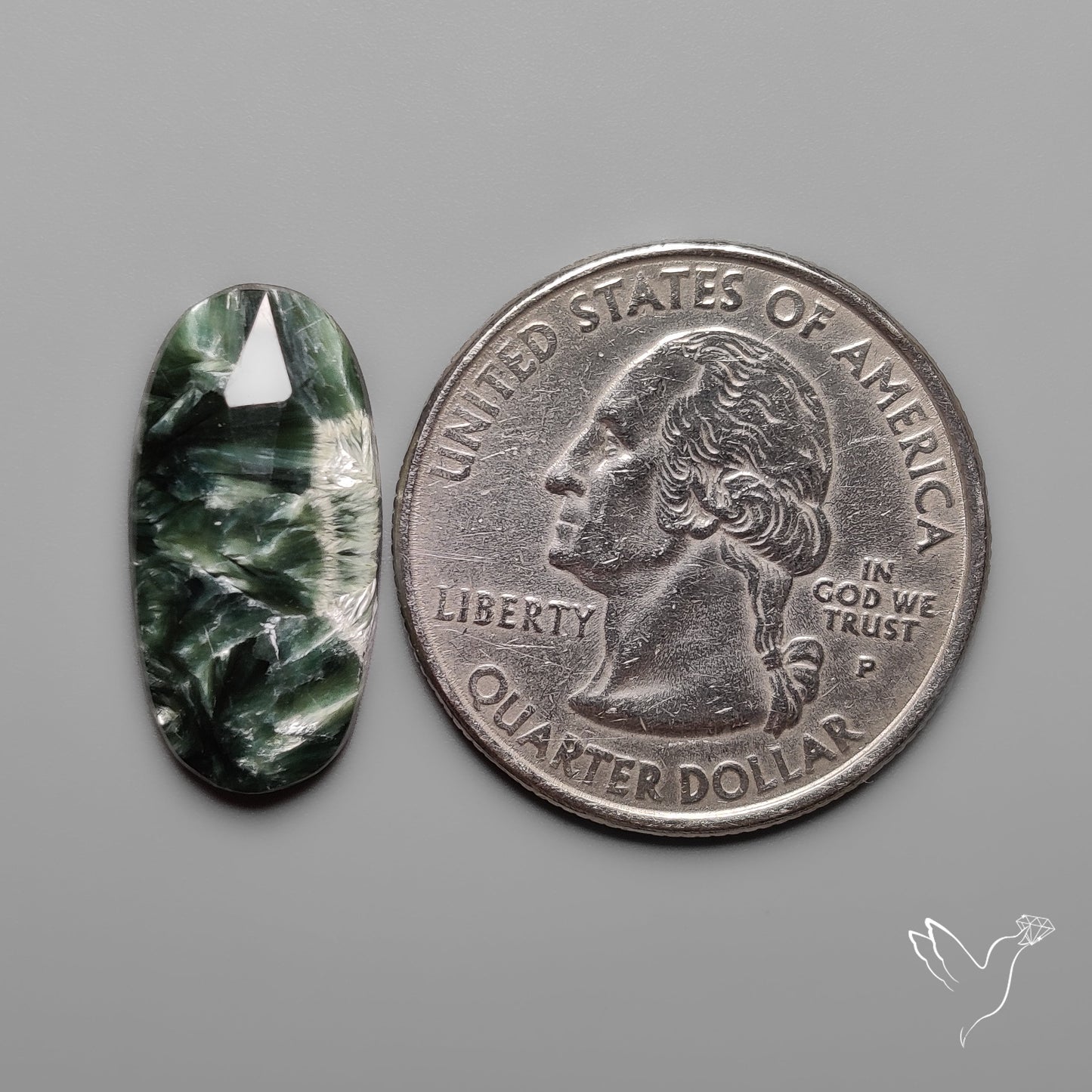 Rose Cut Seraphinite