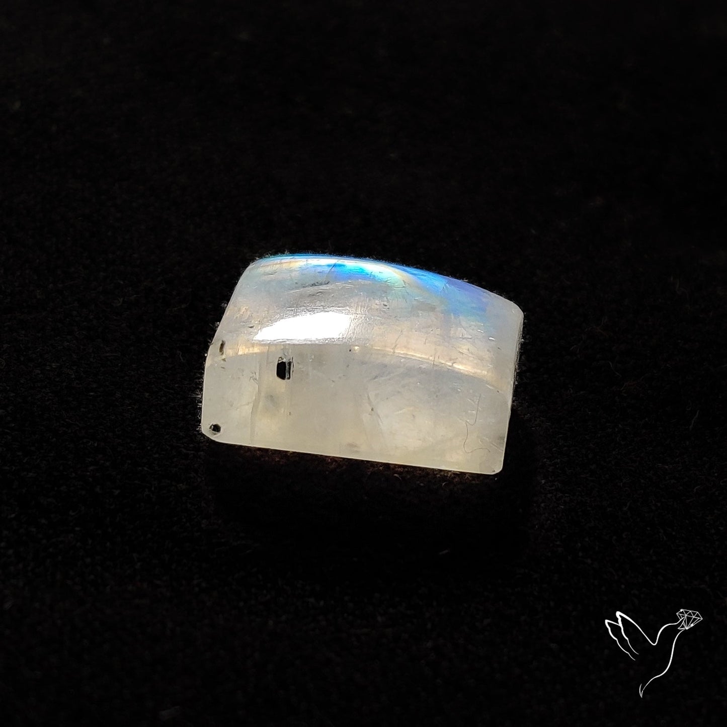 Rainbow Moonstone Cabochon