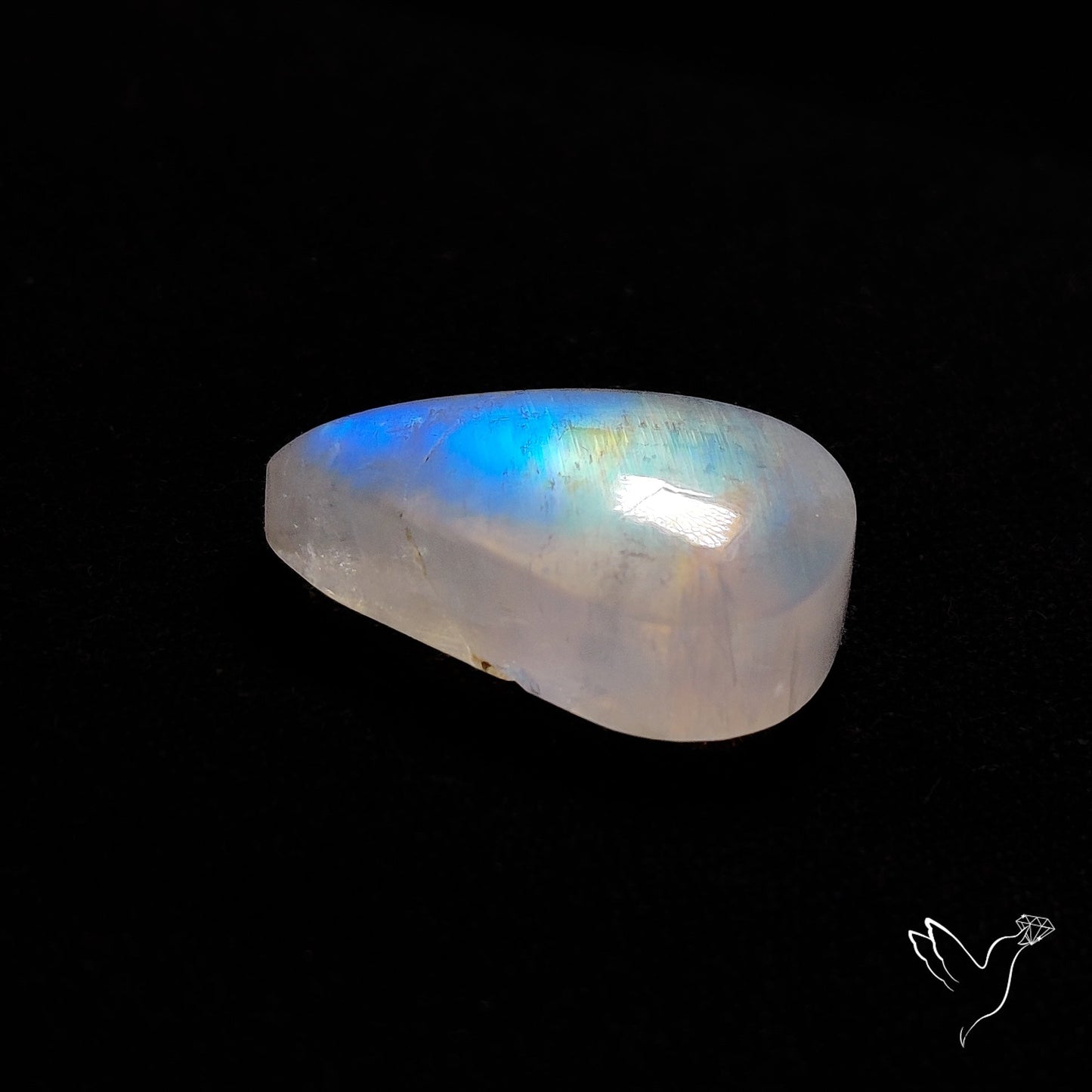 Rainbow Moonstone Cabochon