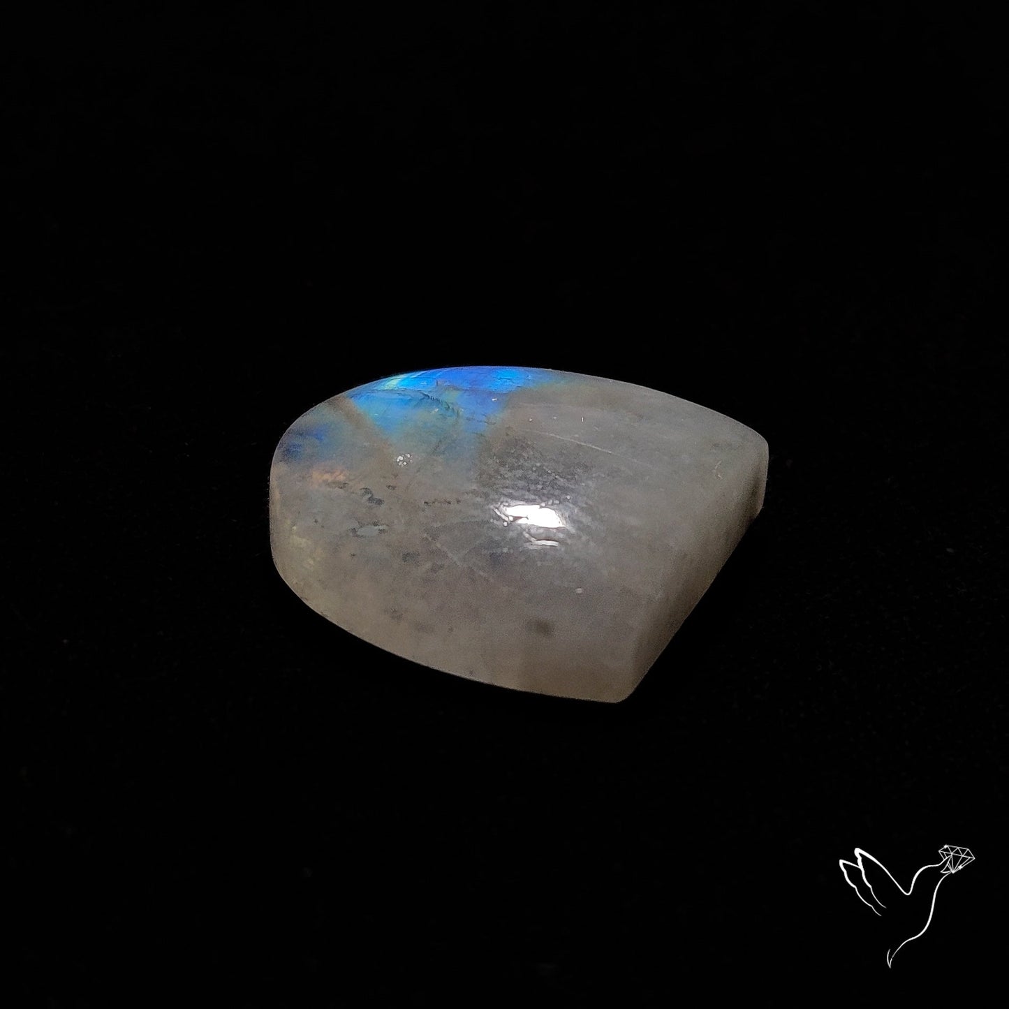 Rainbow Moonstone Cabochon