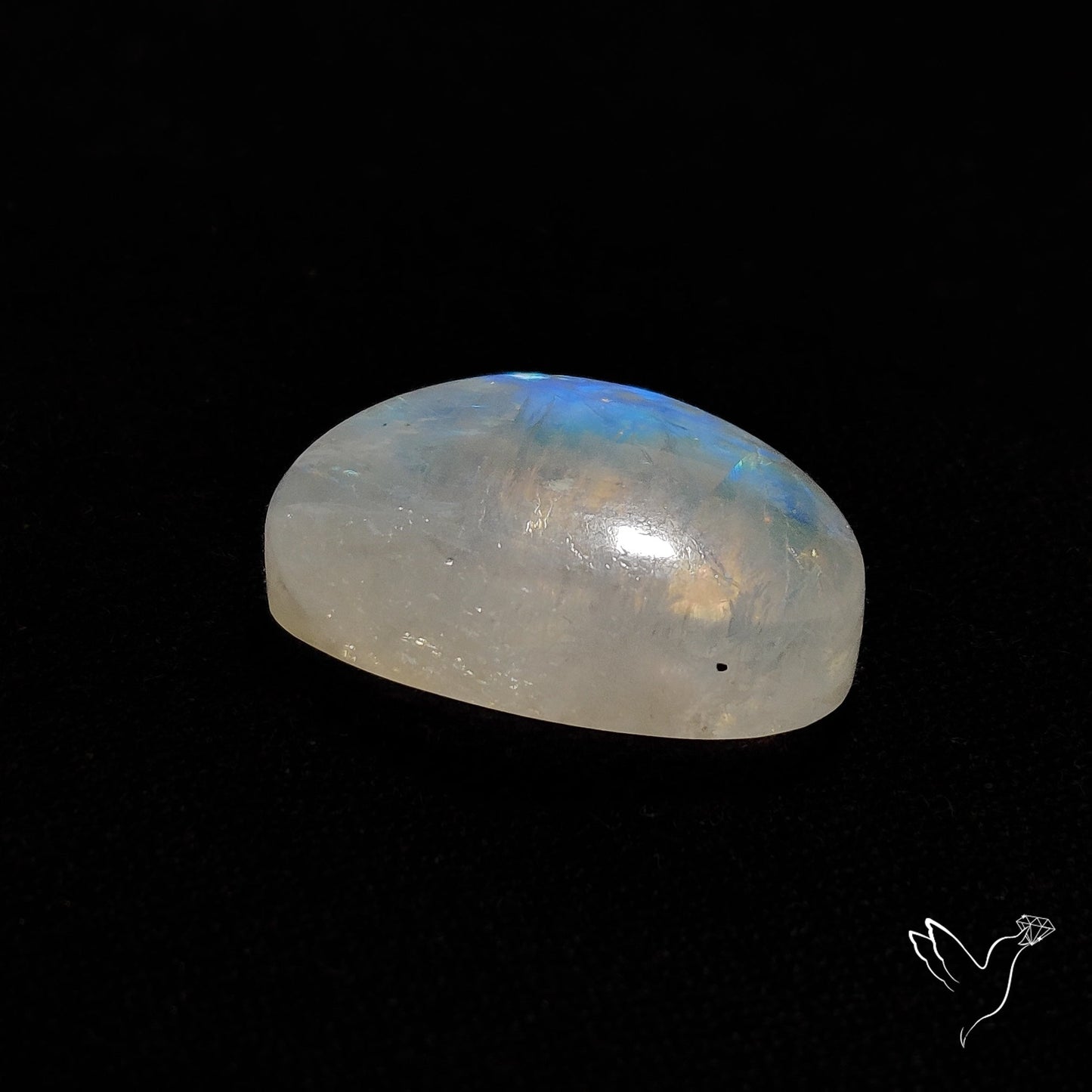 Rainbow Moonstone Cabochon