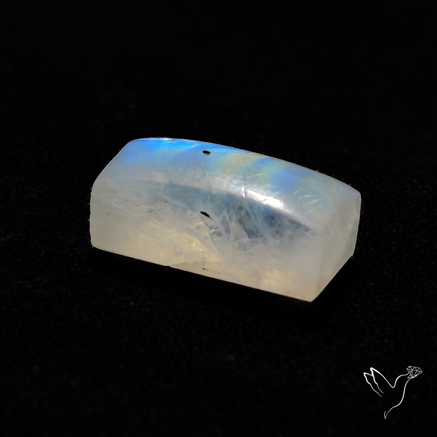 Rainbow Moonstone Cabochon