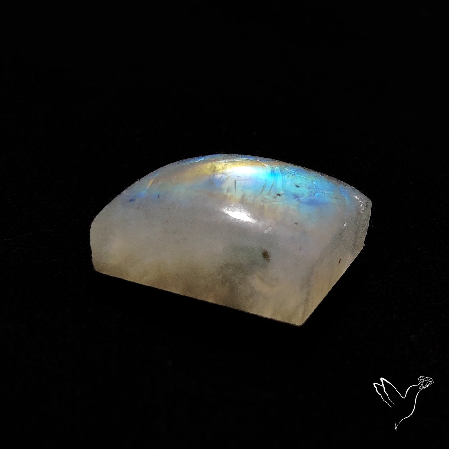Rainbow Moonstone Cabochon