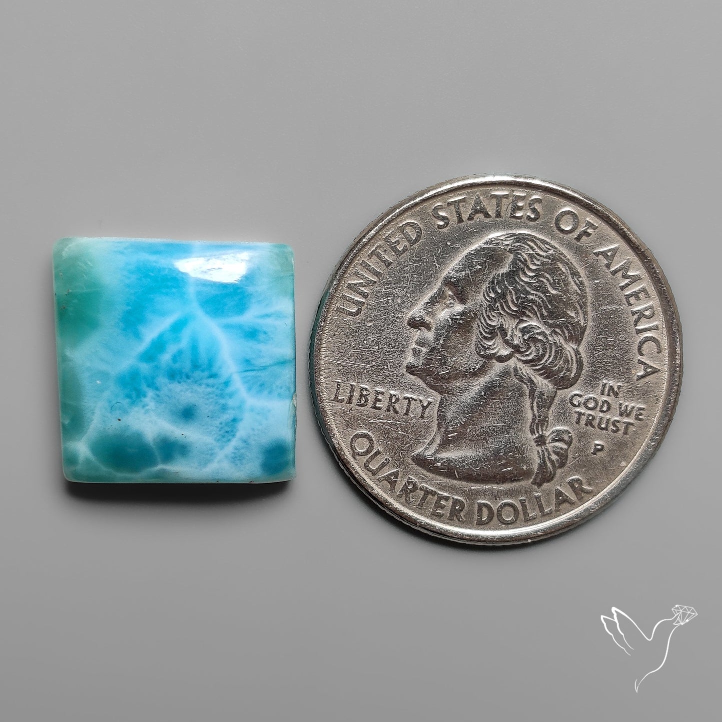 Larimar Cabochon AAA Grade