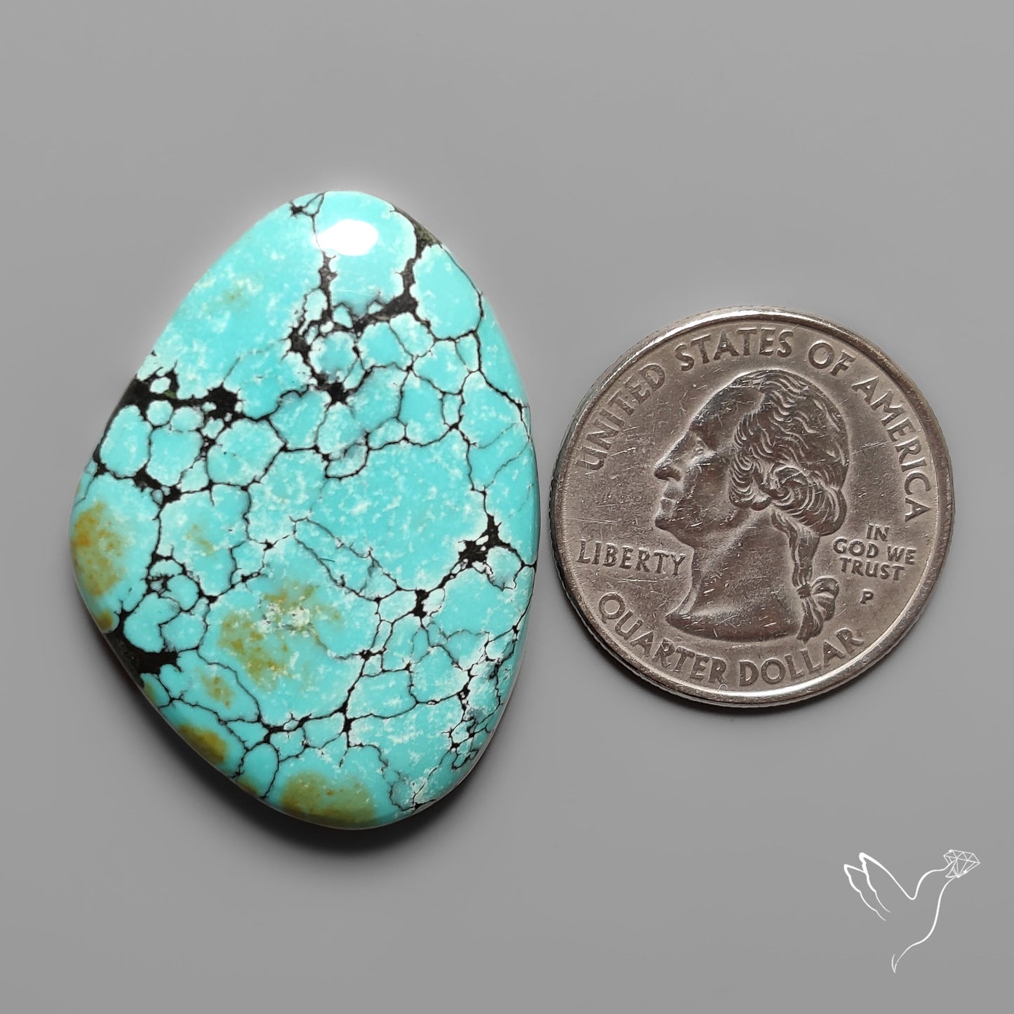 Hubei Turquoise Cabochon