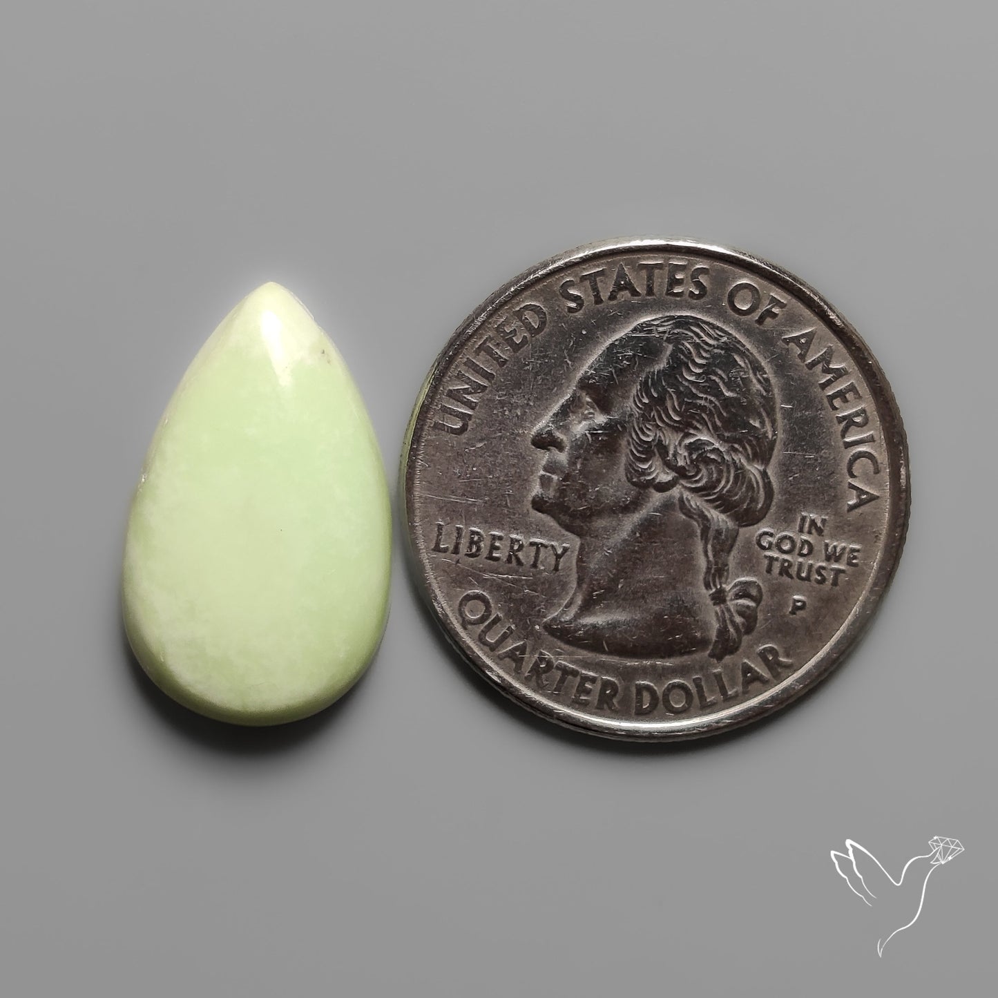 Lemon Chrysoprase Cabochon