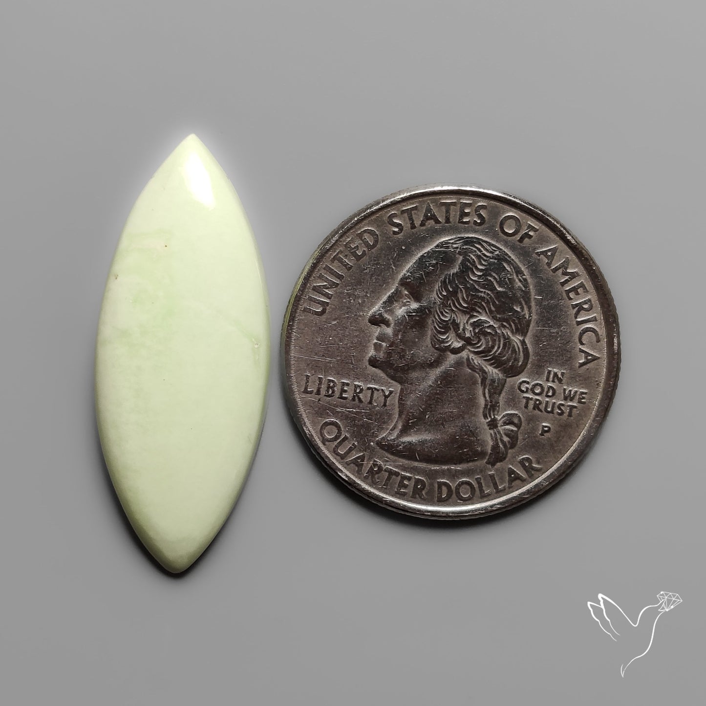 Lemon Chrysoprase Cabochon