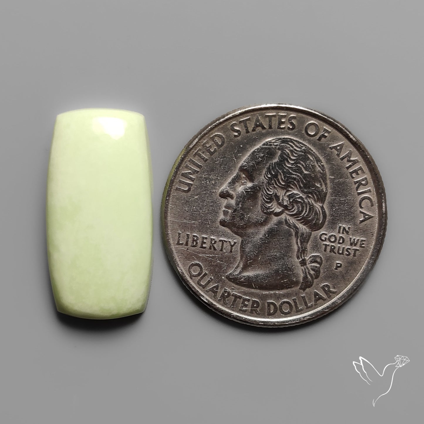 Lemon Chrysoprase Cabochon