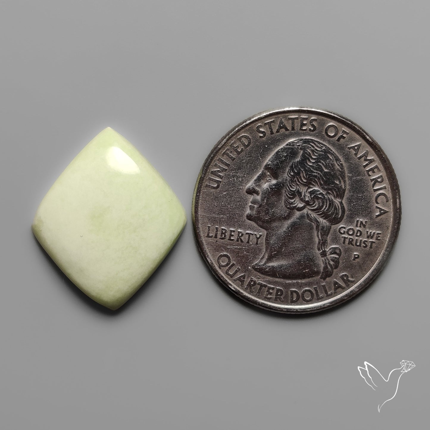 Lemon Chrysoprase Cabochon